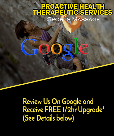 Review us on Google and receive FREE 1/2 hr upgrade*
